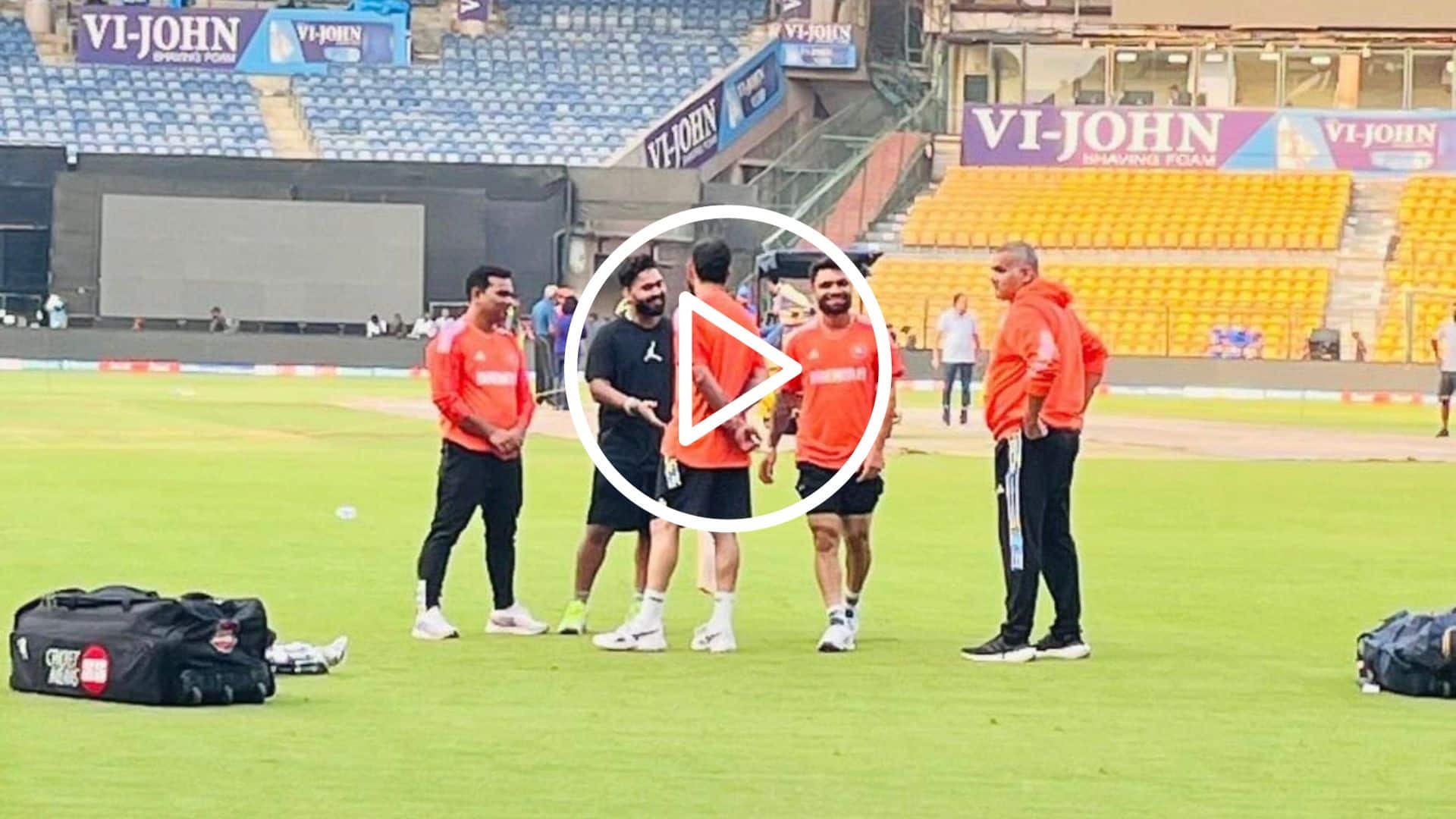 [Watch] Rishabh Pant Joins Team India Ahead Of 3rd T20I vs AFG In Bengaluru